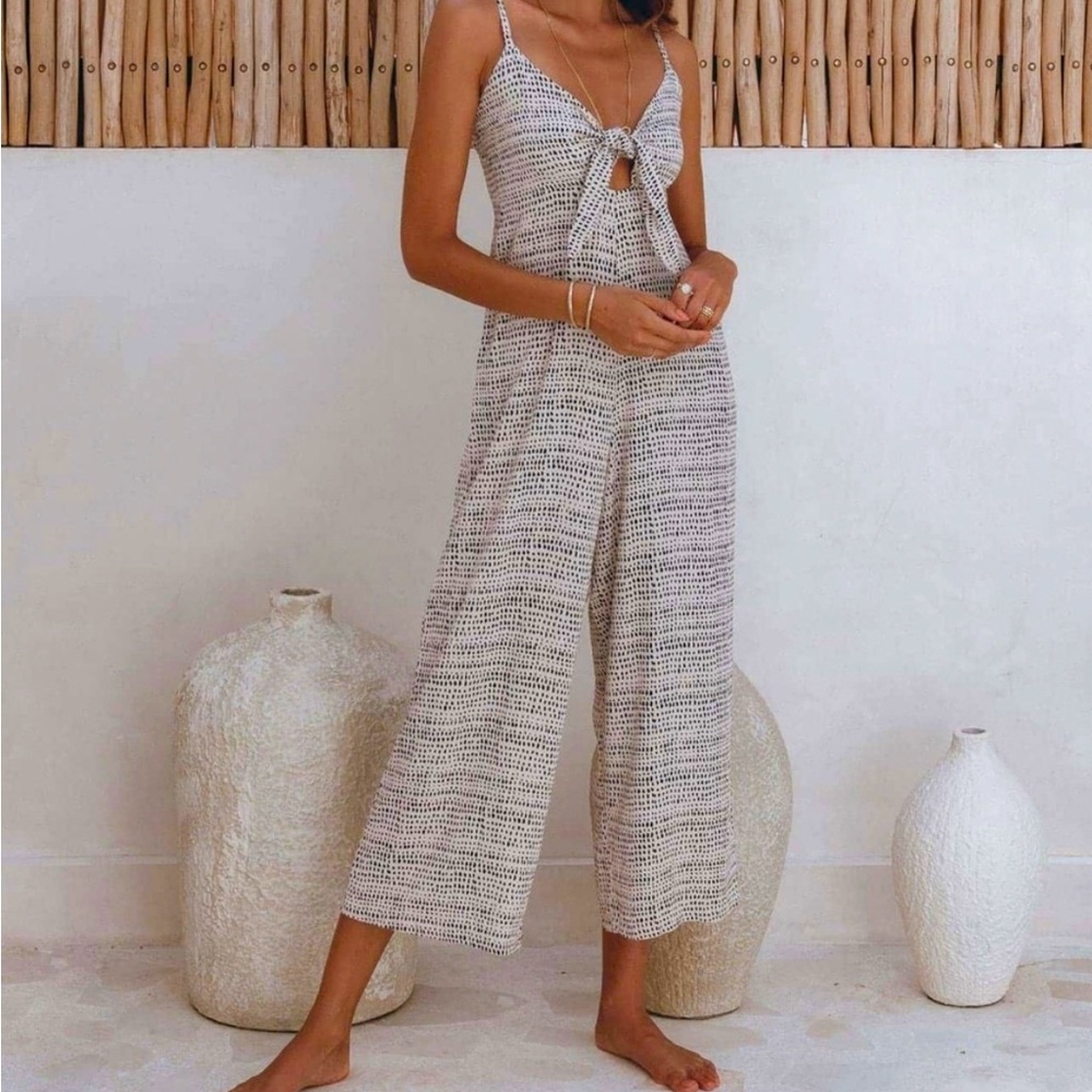*SOLD* AURA THE LABEL sahara jumpsuit ~ size small